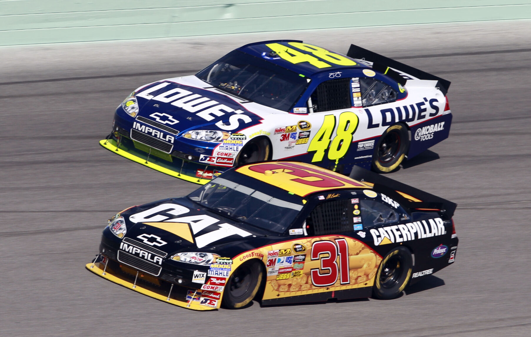 2010: Jimmie Johnson wins 5th consecutive Sprint Cup title